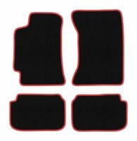 Dywaniki welurowe CARLUX-RED Subaru Impreza GC 1993-2001 czarne