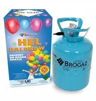 Duża Butla z Helem Na 50 Balonów Hel Do Balonów Balony Urodzinowe Chrzest