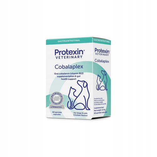 Protexin Cobalaplex 60 kapsułek, Witaminy B9, B12, Prepiotyk na Arena.pl