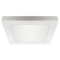 Kwadratowa lampa sufitowa Olga LED 12W do salonu biała