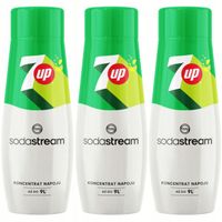 2 x KONCENTRAT SYROP SODASTREAM DO SATURATORA WODY TERRA SPIRIT 7UP 3X 440M