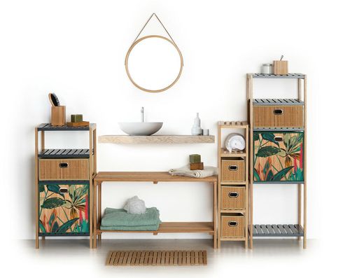 Kosz/ pojemnik 31x31 bambusowy Blackflo na Arena.pl