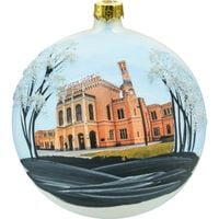 Bombka okrągła ze stojakiem: Wrocław