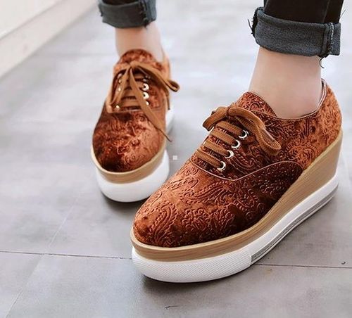 Buty Damskie - WIOSENNE -  PLATFORMA na Arena.pl