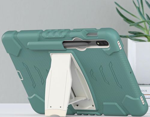 Etui do Samsung Galaxy Tab S7 Plus 12.4” z Podstawką Zielone na Arena.pl