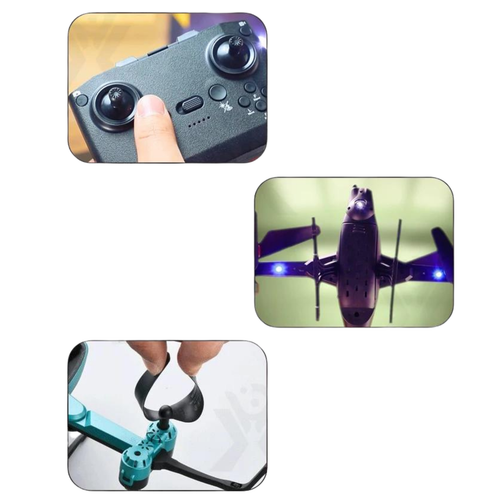 Dron Zdalnie Sterowany Pilotem Dla Dzieci Łatwa Obsługa Pilot R/C Lh-X73Swf na Arena.pl