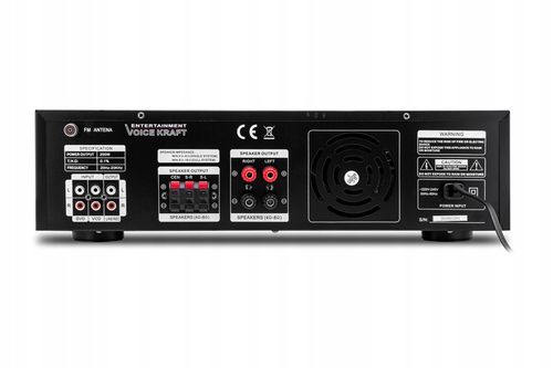 KOLUMNY ESTRADOWE 800W WZMACNIACZ BT USB 5 KANAŁÓW na Arena.pl