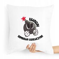 Poduszka Dla Dziewczyny Wybuchowa Dziewczyna Z Nadrukiem Ze Zdjęciem