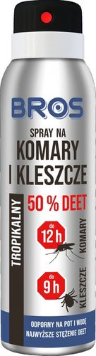 SPRAY NA KOMARY I KLESZCZE 50% DEET 90 ml na Arena.pl