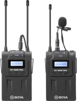 BOYA BY-WM8 PRO-K1 / Mikrofon bezprzewodowy UHF / 1 TX + 1 RX