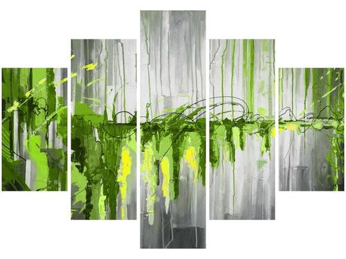 OBRAZ GREEN WATERFALL ZIELONY WODOSPAD na Arena.pl