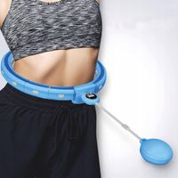 Hula hop z wypustkami EPFHR 50 cm odcienie niebieskiego