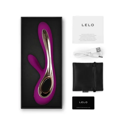 lelo soraya 2 deep rose - zaawansowany model z technologią wavemotion na Arena.pl