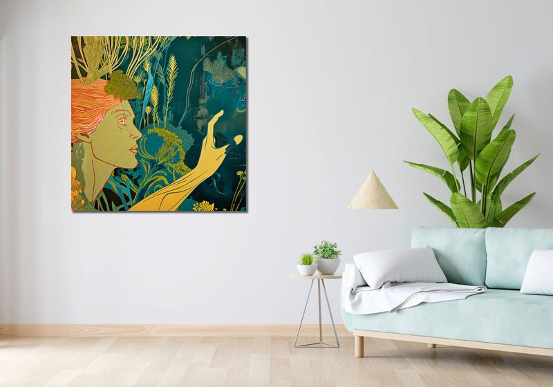 Obraz 100x100cm Wezwanie do Flory zdjęcie 2