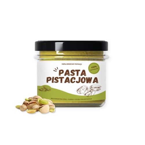 PASTA PISTACJOWA Krem z pistacji Vitafarm 100% naturalna 200g na Arena.pl