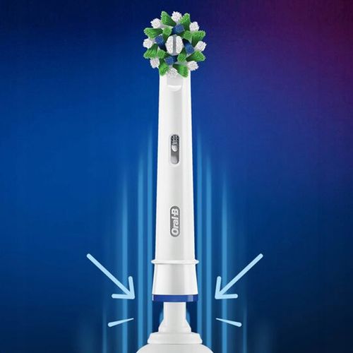 4x Końcówka do szczoteczki ORAL-B EB50RB Cross Action White na Arena.pl