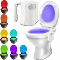 mx0188 lampka led do wc do toalety światełko na noc czujnikruchu światła