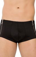 szorty lycrowe z zamkami softline 4500 czarne m
