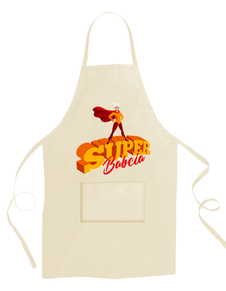 Fartuch Kuchenny Super Babcia zdjęcie 1