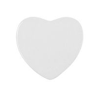 Magnes ceramiczny serce 6,8 x 6,5 cm Sublimacja Termotransfer