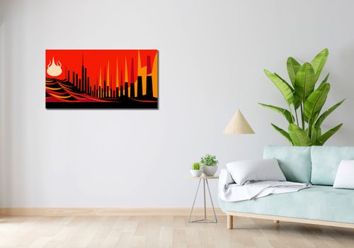 Obraz 100x50cm Kolorowy Bizneskot na Arena.pl