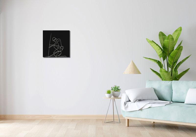 Obraz 40x40cm Linia zdjęcie 2