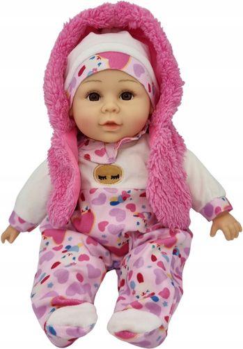 LALKA BOBAS MÓWI I ŚPIEWA POLSKI 35CM + Butelka_73 na Arena.pl