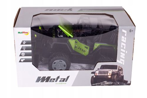 SAMOCHÓD AUTO TERENOWE JEEP RC 1:20 METALOWE ZDALNIE STEROWANE DLA CHŁOPCA na Arena.pl