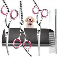 Profesjonalne Nozyczki do Strzyzenia Psow Zestaw Presenty