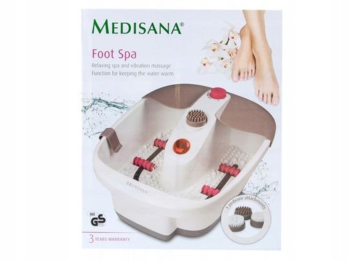 Masażer masaż stóp wodny hydromasażer do nóg podczerwień 4 rolki 3 nasadki na Arena.pl