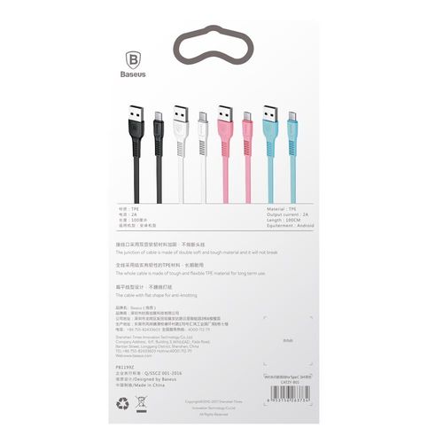 Baseus kabel Tough (micro-USB | 1 m) czarny 2A na Arena.pl