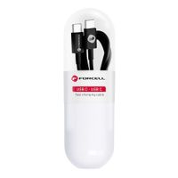 Kabel USB C do USB C Forcell F-Energy QC PD Tuba 1 m C293 czarny