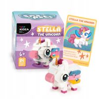 KLOCKI SNAPETS JEDNOROŻEC BIAŁY KIDEA