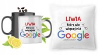 Dla Liwii Zestaw Kubek Magiczny + Poduszka Z Nadrukiem Ze Zdjęciem