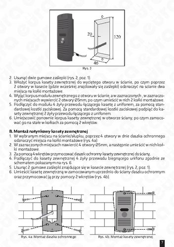 Domofon EURA ADP-51A3 Biały na Arena.pl