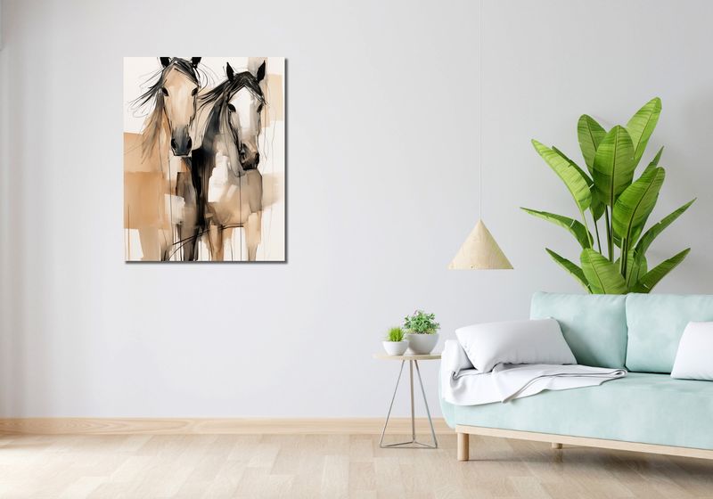 Obraz 70x90cm Dusze na Wolności zdjęcie 2