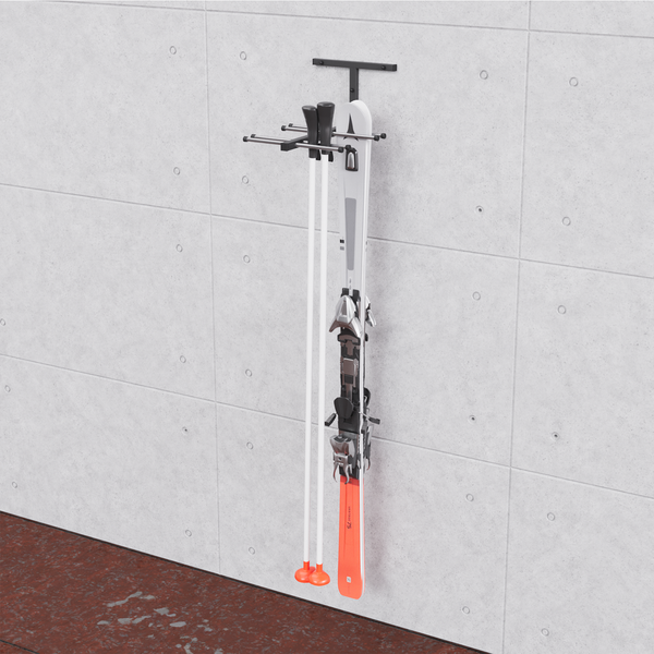 WIESZAK NA NARTY N4 MONTAŻ ŚCIENNY UDŹWIG DO 40KG zdjęcie 11