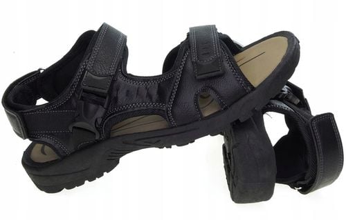 Solidne regulowane sandały klapki na Arena.pl