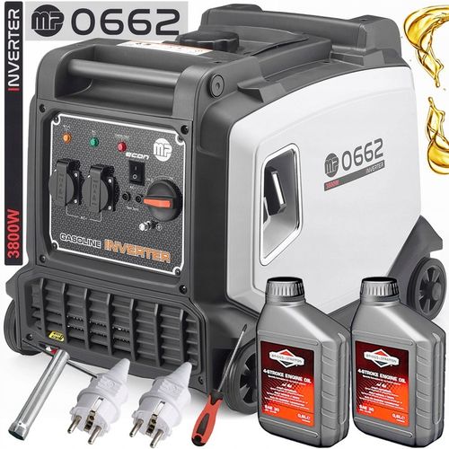 INWERTOROWY AGREGAT PRĄDOTWÓRCZY Cichy Miedziany AVR Majster 0662 na Arena.pl