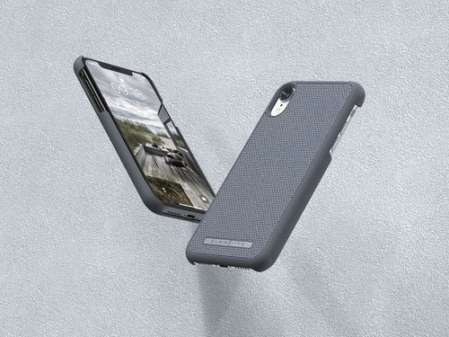 Materiałowe etui do iPhone XR (Mid Grey) na Arena.pl
