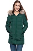 DAMSKA KURTKA ZIMOWA WRANGLER LONG PUFFER PINE W4N2VJG01 XS