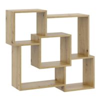 Półka wisząca, dekoracyjna, Hanna, 98x18x90 cm, artisan, mat | TYLETEGOTU