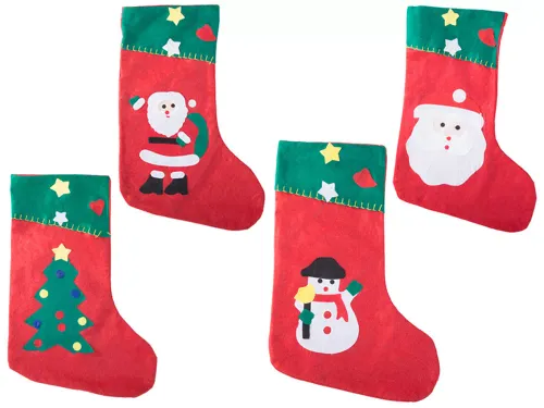 Skarpeta świąteczna na prezenty św. Mikołaja torba na Arena.pl