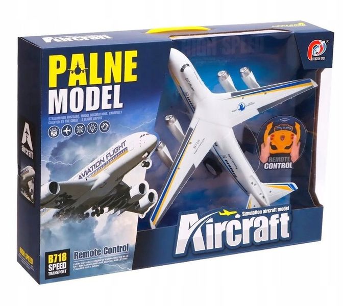 SAMOLOT PASAŻERSKI ZDALNIE STEROWANY RC + PILOT zdjęcie 3