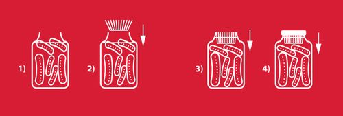 Docisk Do Słoików fi100 Przetworów Przegródka 10x na Arena.pl