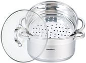 garnek na parę klausberg 3 elem. 24cm kb-7144