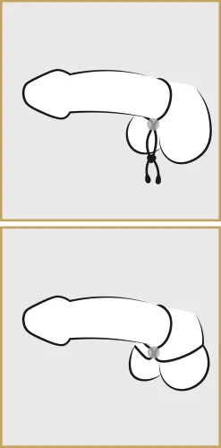 bad kitty pierścień regulowany czarny - silikonowy system zaciskowy 38 cm na Arena.pl