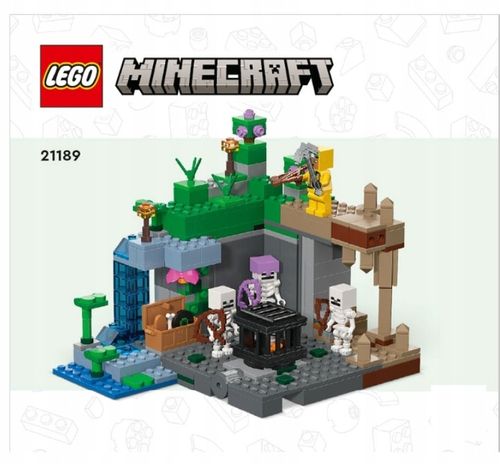 LEGO Minecraft 21189 Loch szkieletów na Arena.pl