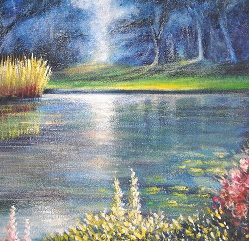 Pejzaż (50x60cm) na Arena.pl