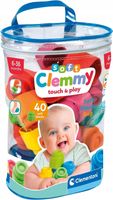 Klocki miękkie Clementoni Soft Clemmy Totch & Play 40 szt